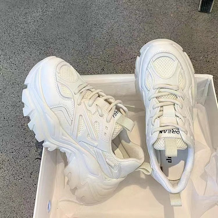 Damen Sneaker Chunky Atmungsaktiv Komfort Schuhe - BerlinGlamour