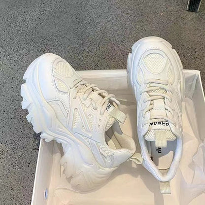 Damen Sneaker Chunky Atmungsaktiv Komfort Schuhe - BerlinGlamour