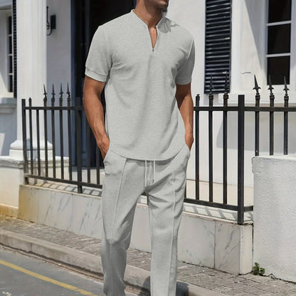 Herren Sportset: Poloshirt und Jogginghose Atmungsaktiv Sportlich