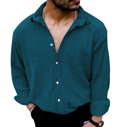 Herren Überhemd Lässig Modern Berlin Style
