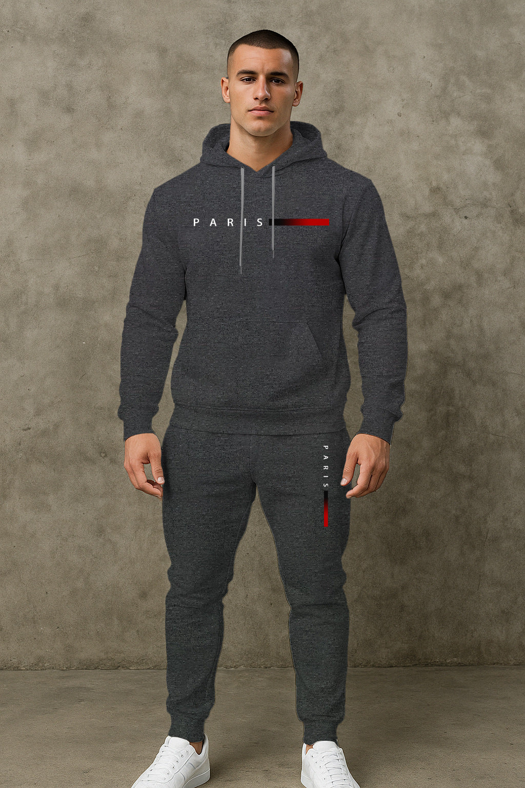 Sportlicher Hoodie Jogginghose Set Herren Training