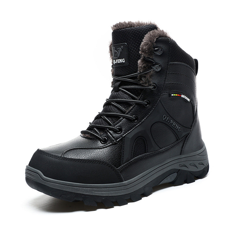 Wanderschuhe Damen Winter Warm Isolierend Rutschfest