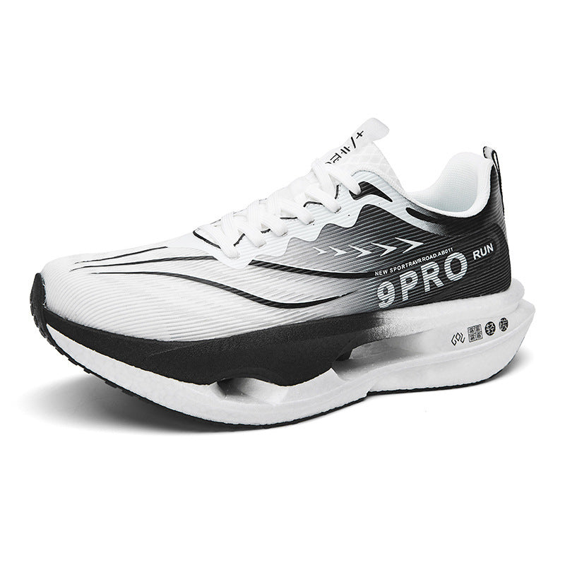 Damen Laufschuhe atmungsaktiv Komfort Sohle Schwarz