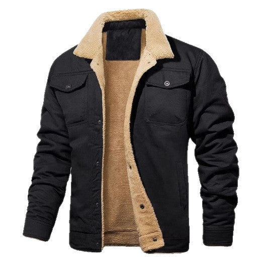 Winterfeste Jacke mit warmem Innenfutter BerlinGlamour.