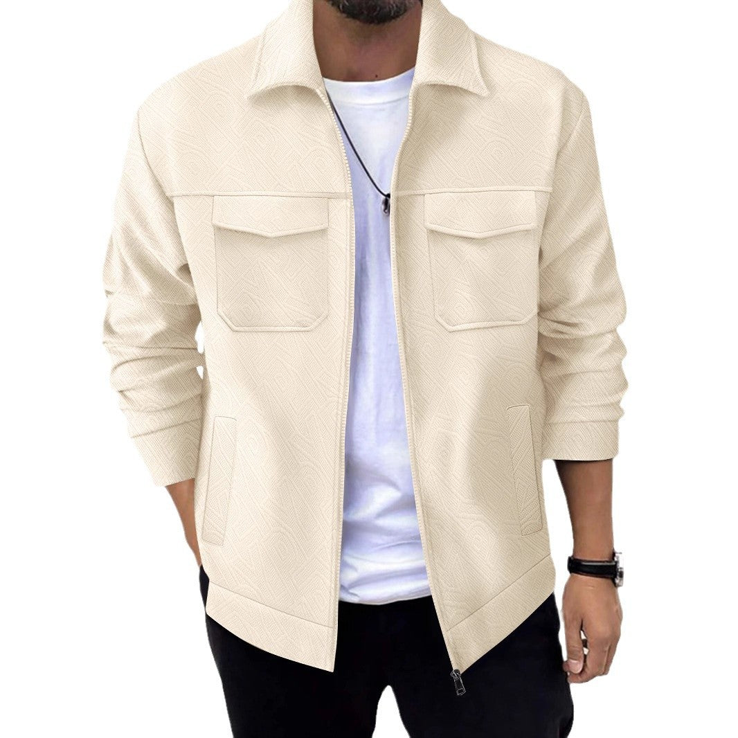 Herren Jacke Modern Stylisch Mit Taschen