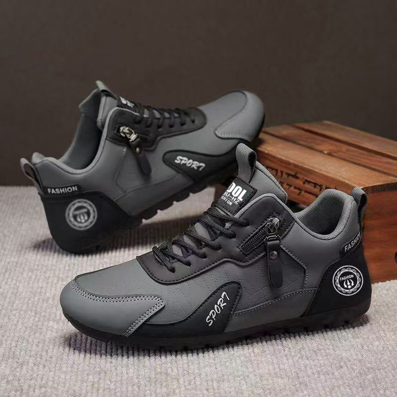 Damen Sneaker Modisch Komfortabel Mit Reißverschluss