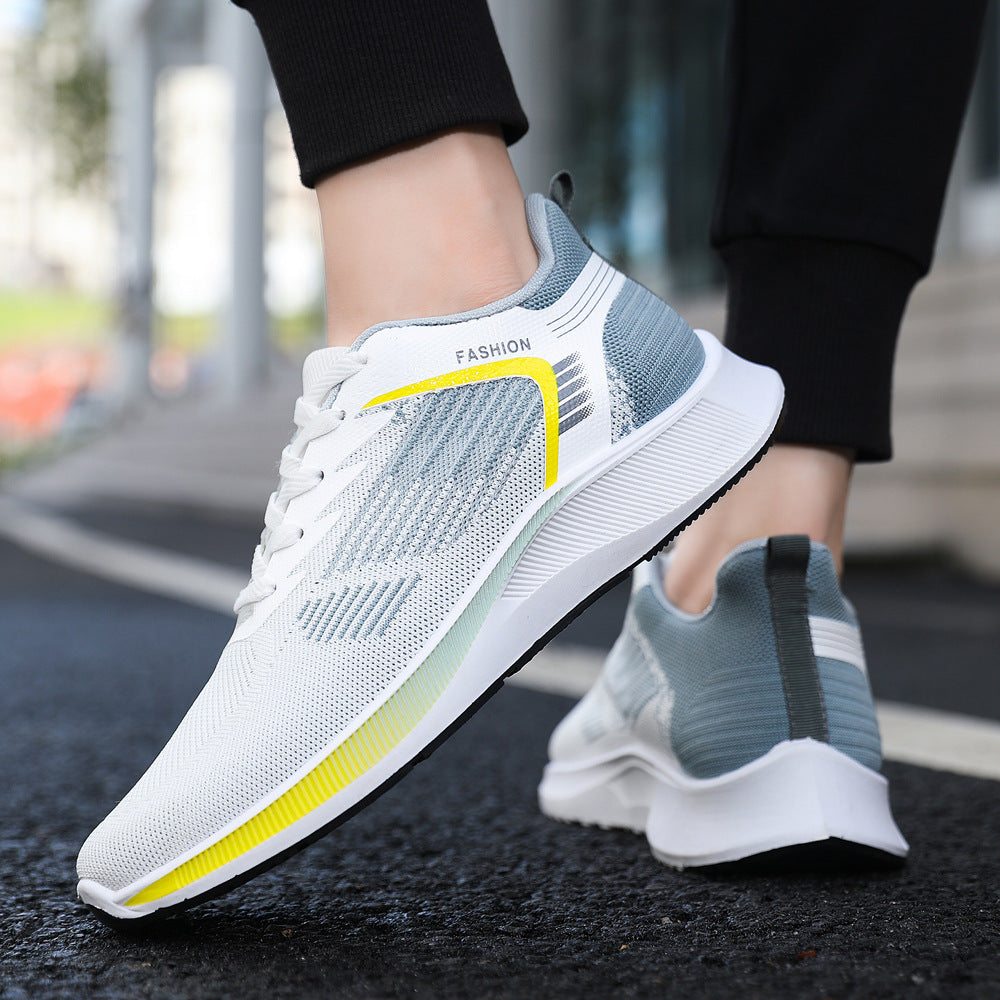 Damen Sneaker Sportlich Atmungsaktiv Fitness Schuhe