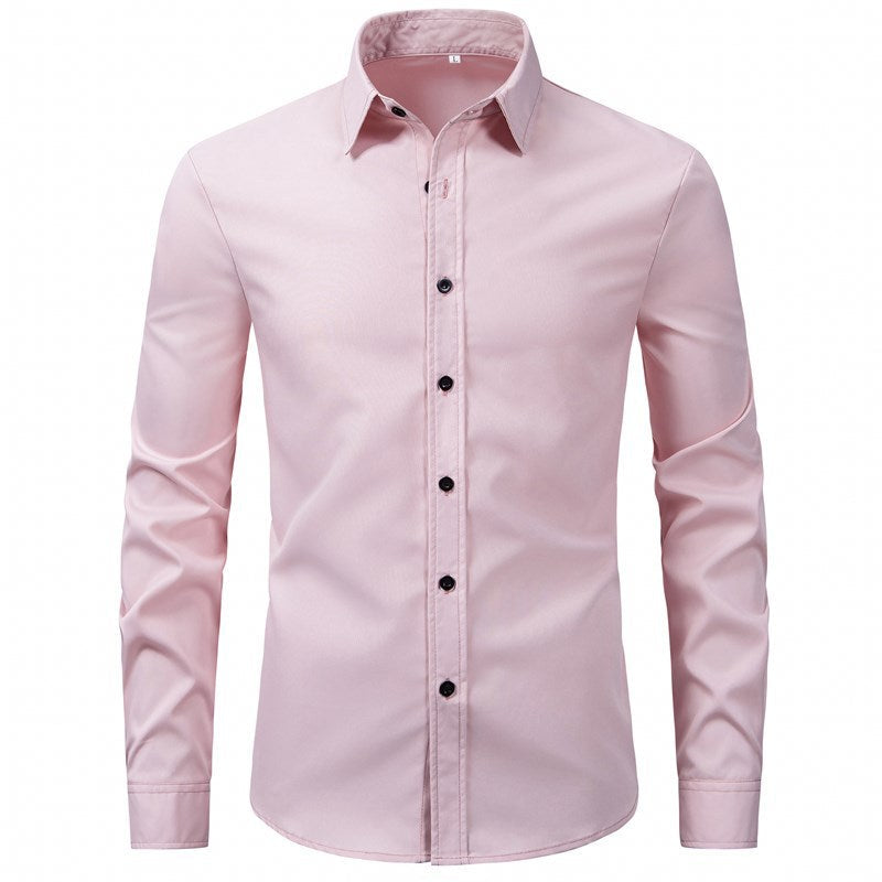 Herren Langarmhemd Elegant Modern Style