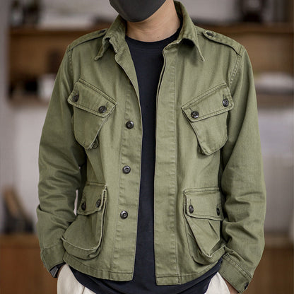 Herren Outdoor-Jacke mit großen Taschen robust - BerlinGlamour