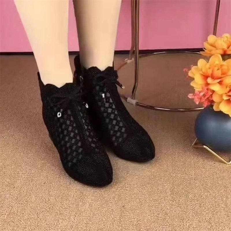 Damen Stiefeletten Atmungsaktiv Netzoptik Heidi Chic - BerlinGlamour