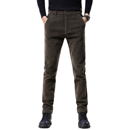 Herren Freizeithose Gefüttert Klassisch Bequem