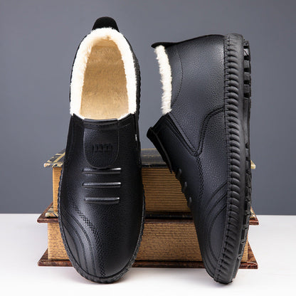 Damen Warm Slip-On Schuhe Rutschfest Winter