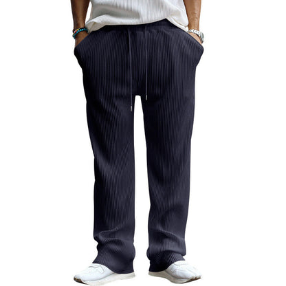 Herren Freizeithose Atmungsaktiv Bequem Mit Kordelzug
