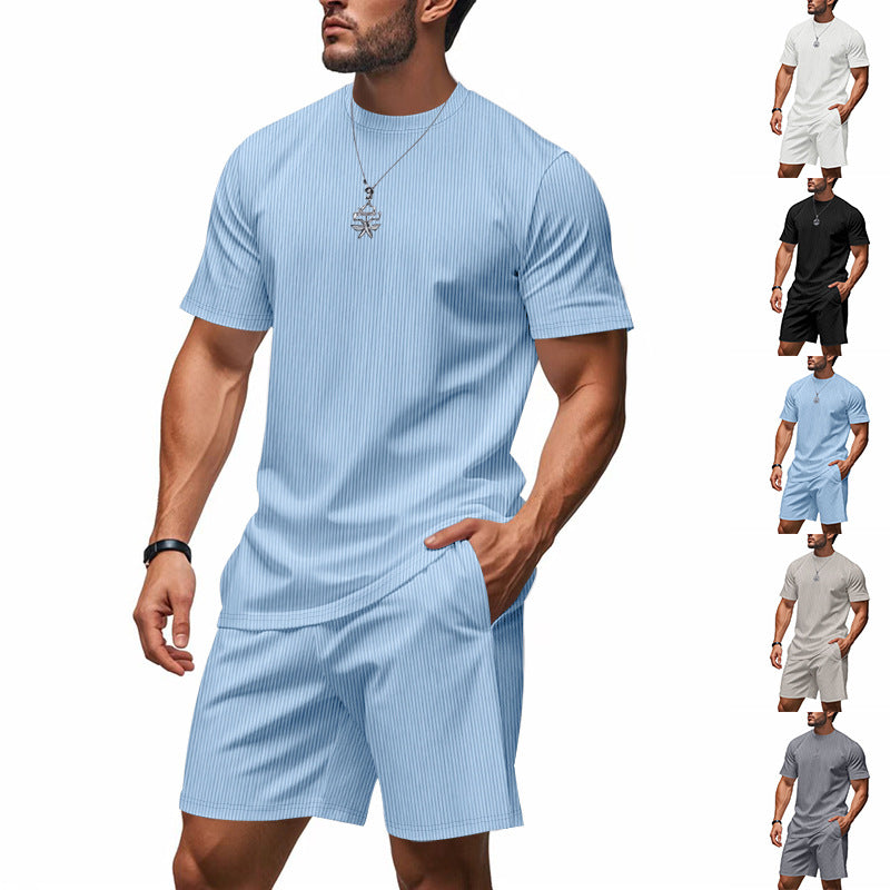 Herren Shorts Set atmungsaktiv Leicht Sommer - BerlinGlamour