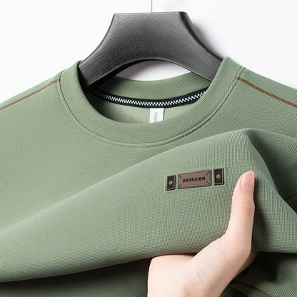 Herren Pullover Eleganter Rundhals aus Feinmerino