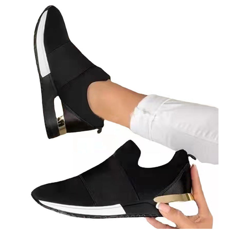 Damen Sneaker Sportlich Atmungsaktiv Mit Mesh-Oberfläche