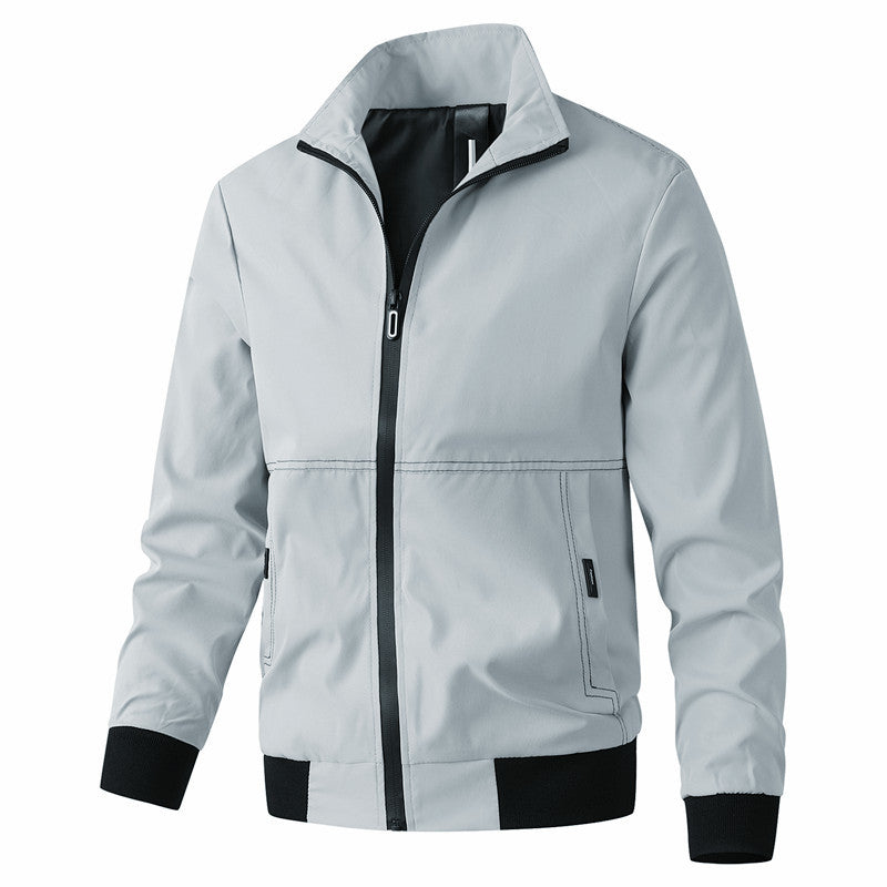 Herren Übergangsjacke Leicht Modern Schnitt