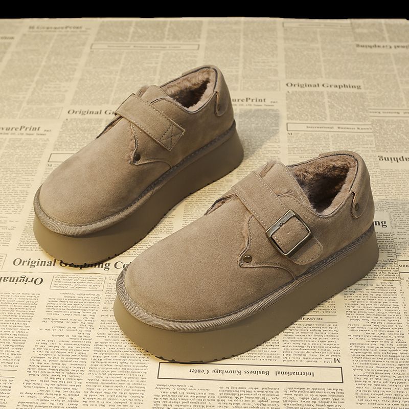 Damen Slipper Weich Komfortabel Mit Schnalle