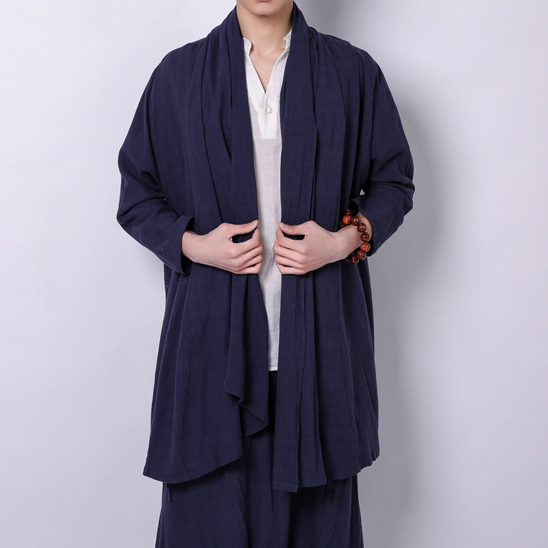 Herren Überwurfjacke Asymmetrisch Modern Trendig