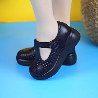 Damen Clogs Bequem Atmungsaktiv Riemchen Design