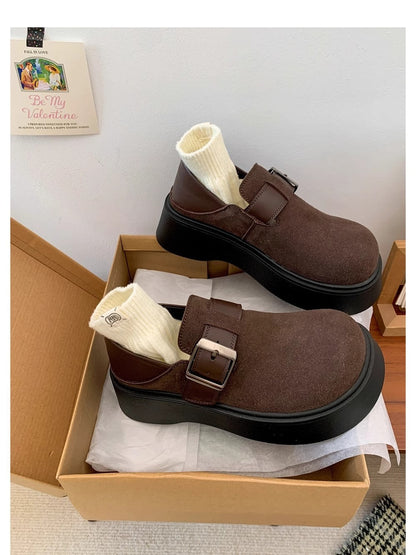 Damen Clogs Chunky mit verstellbarem Riemen Bequem