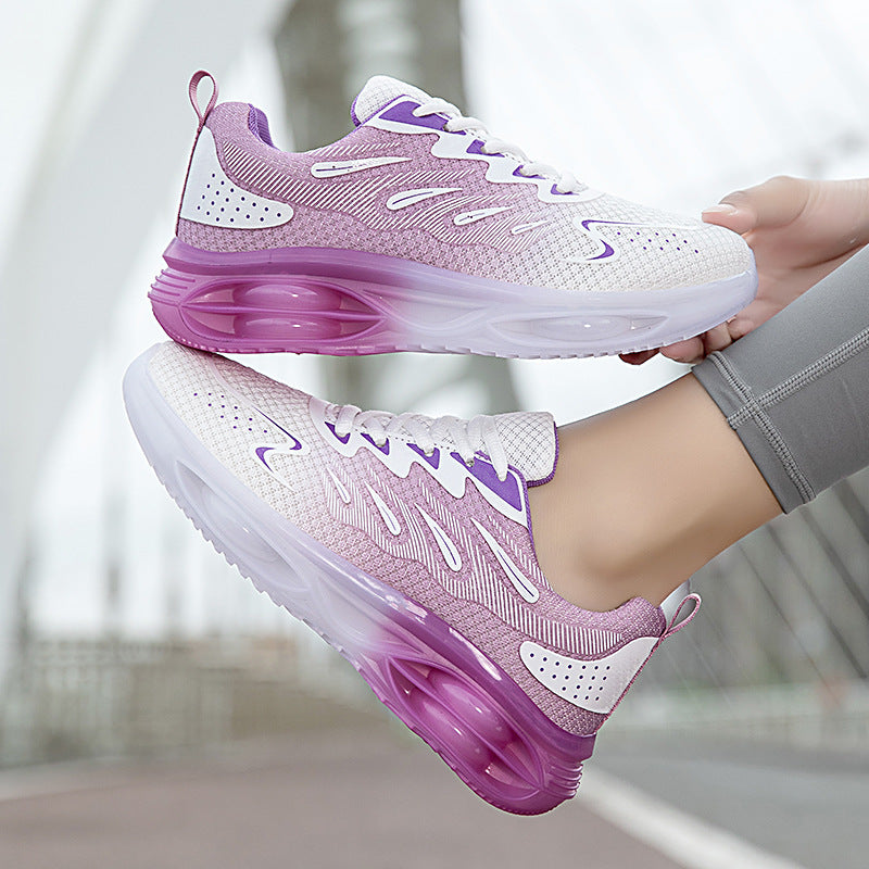 Damen Sneaker atmungsaktiv mit Mesh Oberfläche
