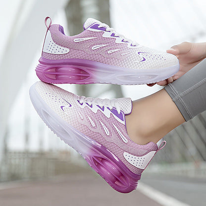 Damen Sneaker atmungsaktiv mit Mesh Oberfläche