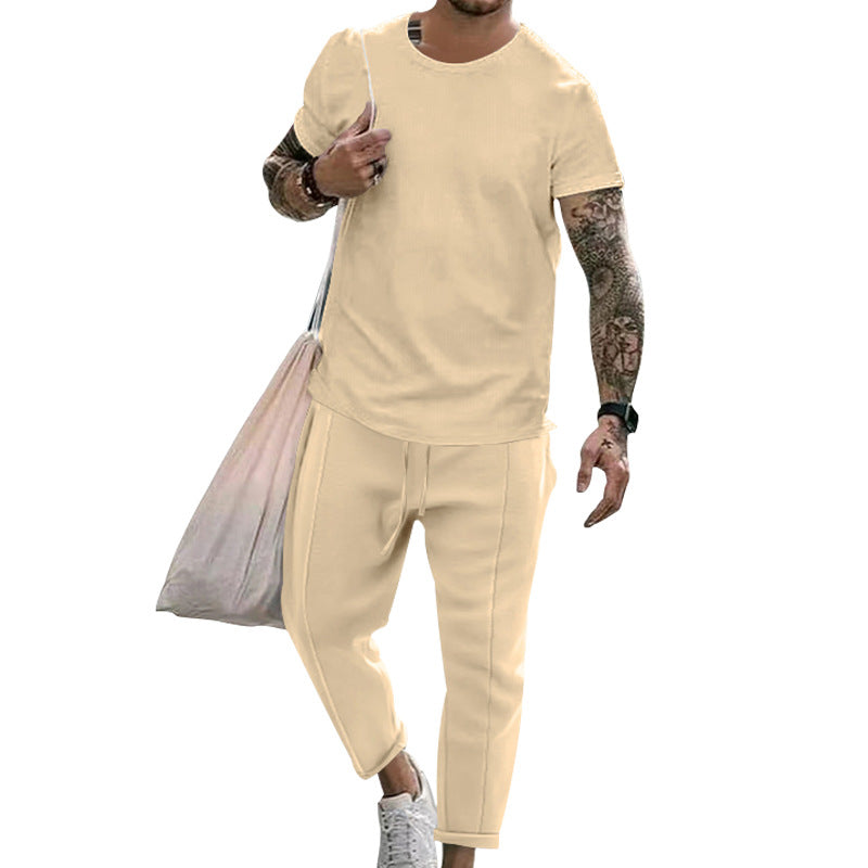 Herren Sportset atmungsaktiv Baumwolle Funktionales Design