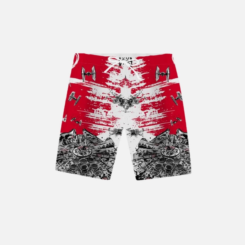 Männer Badehose Psychedelisch Farben Berlin Style
