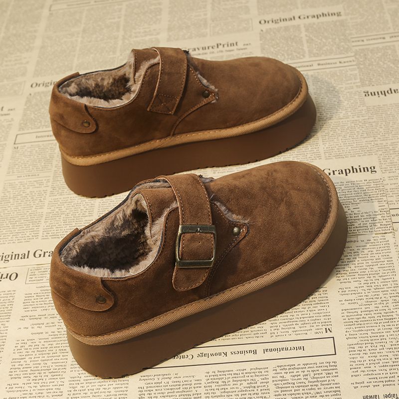 Damen Slipper Weich Komfortabel Mit Schnalle