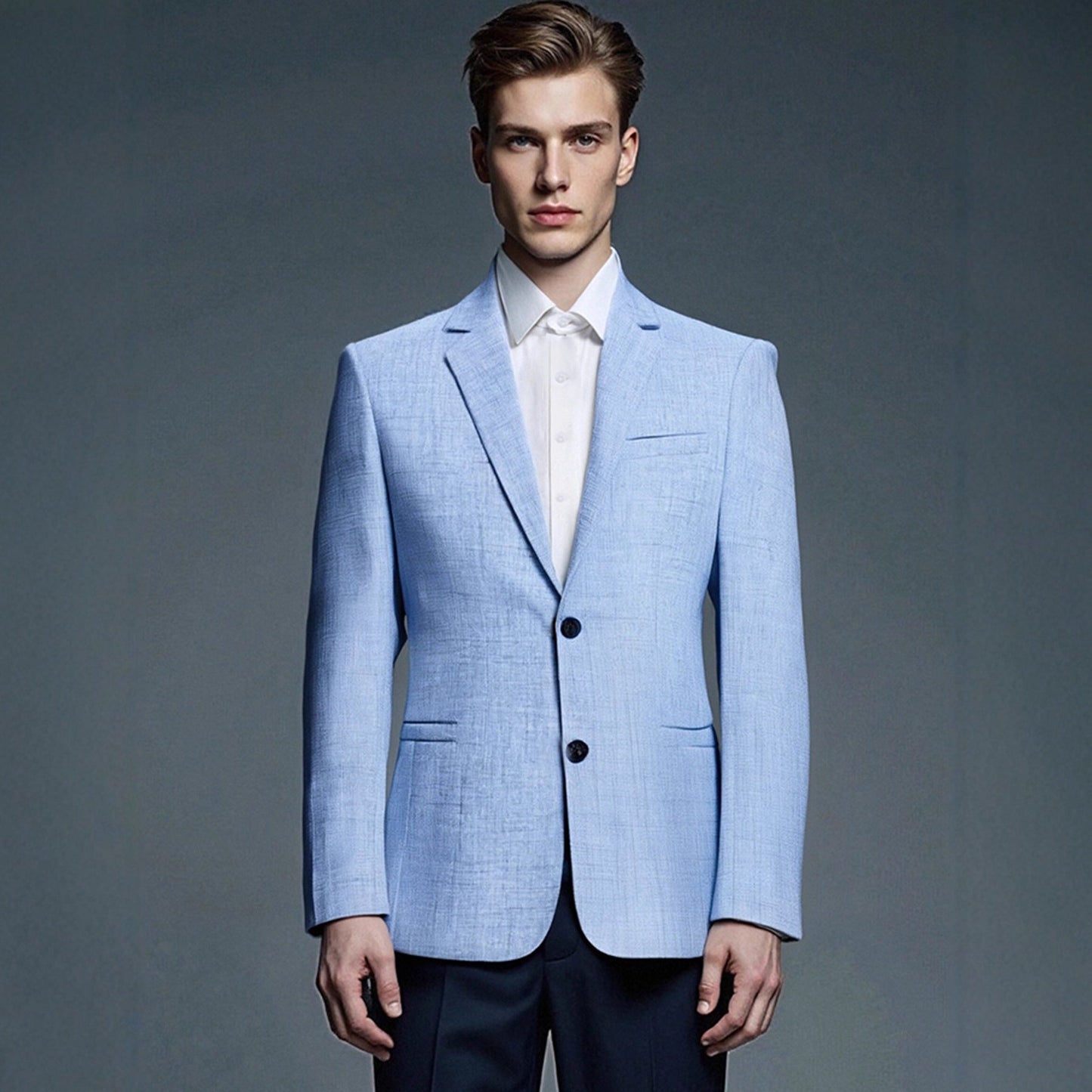 Eleganter Herren Anzug Slim Fit Modern - BerlinGlamour