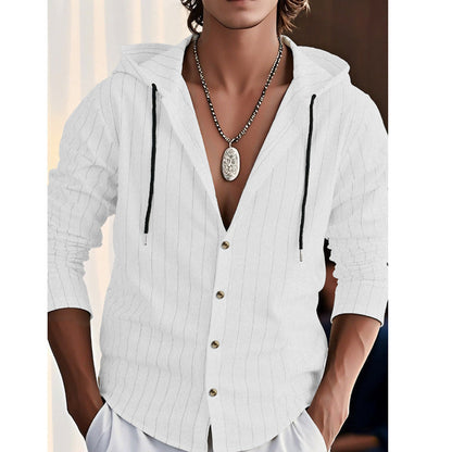 Herren Jacke Kapuzenjacke Modern Lässig