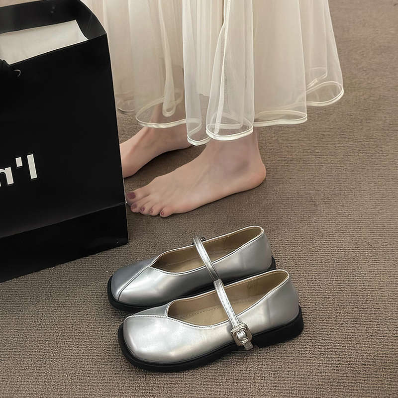 Damen Schuhe Elegante Mary Jane mit Schnalle und Komfort Innensohle