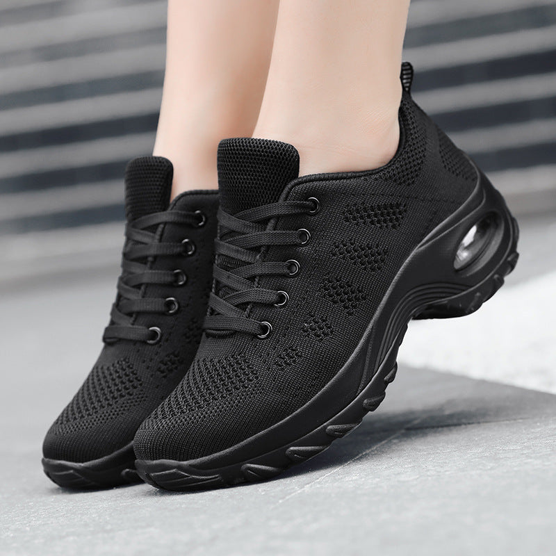 Damen Sport Sneaker Luftpolster Dämpfung Laufschuhe Frauen