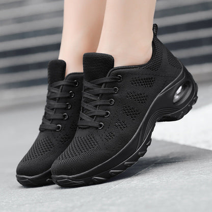 Damen Sport Sneaker Luftpolster Dämpfung Laufschuhe Frauen