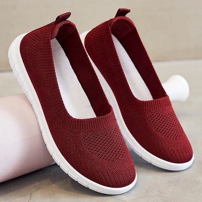 Damen Knit-Slipper Bequem Leicht Warm