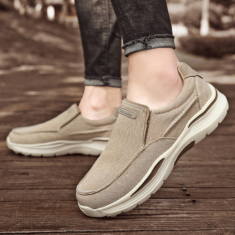 Damen Sneaker Bequem Slip-On mit Luftdurchlässigkeit und Elastik - BerlinGlamour