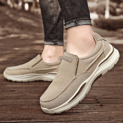 Damen Sneaker Bequem Slip-On mit Luftdurchlässigkeit und Elastik - BerlinGlamour
