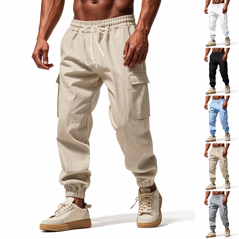 Herren Cargo-Hose Bequem Elastisch Mit Stretch - BerlinGlamour
