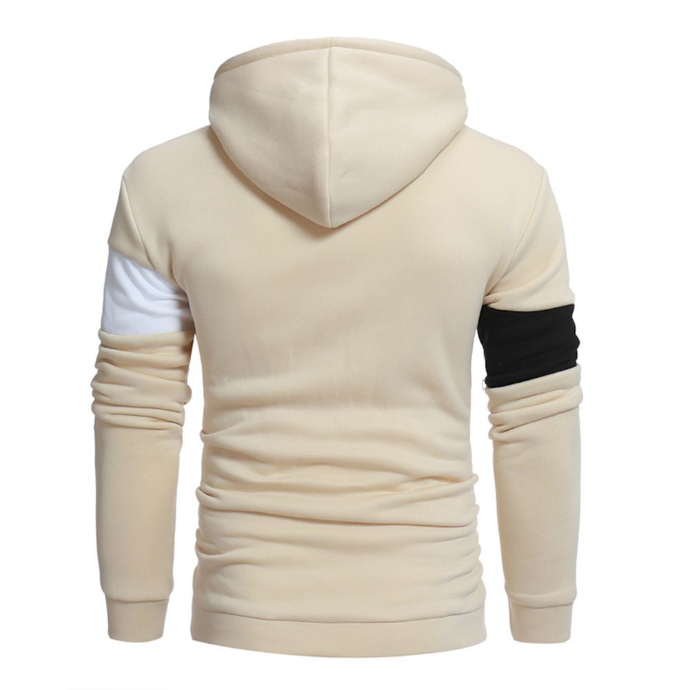 Herren Kapuzenpullover Sportlich Farbblock Design