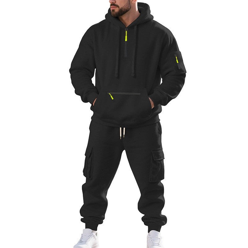 Herren Sportanzug mit Taschen Modern Sportlich