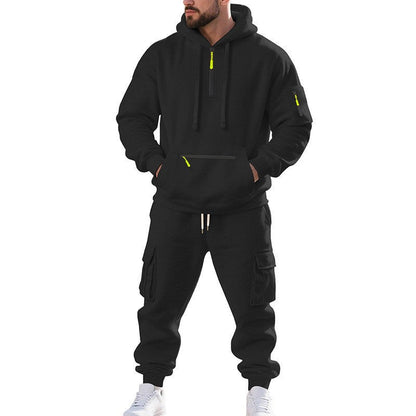 Herren Sportanzug mit Taschen Modern Sportlich
