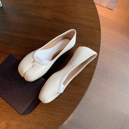Damen Ballerinas Glänzend Schleife Damen Schuhe Modern