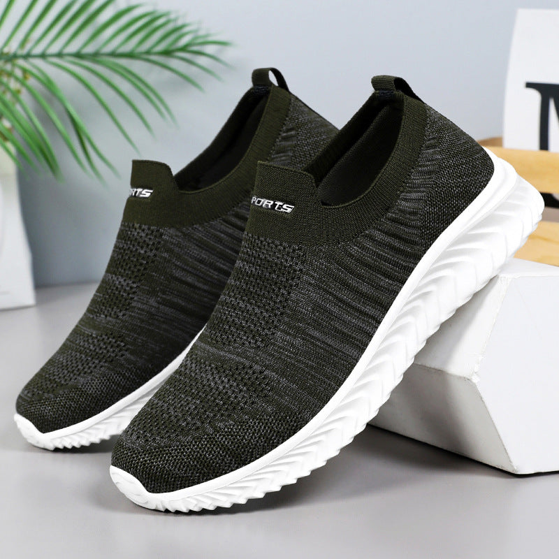Damen Sneaker Komfort Bequem Elastisch Rutschfest - BerlinGlamour