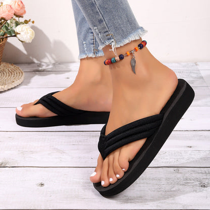 Damen Flip Flops Ergonomisch Rutschfest Sommer