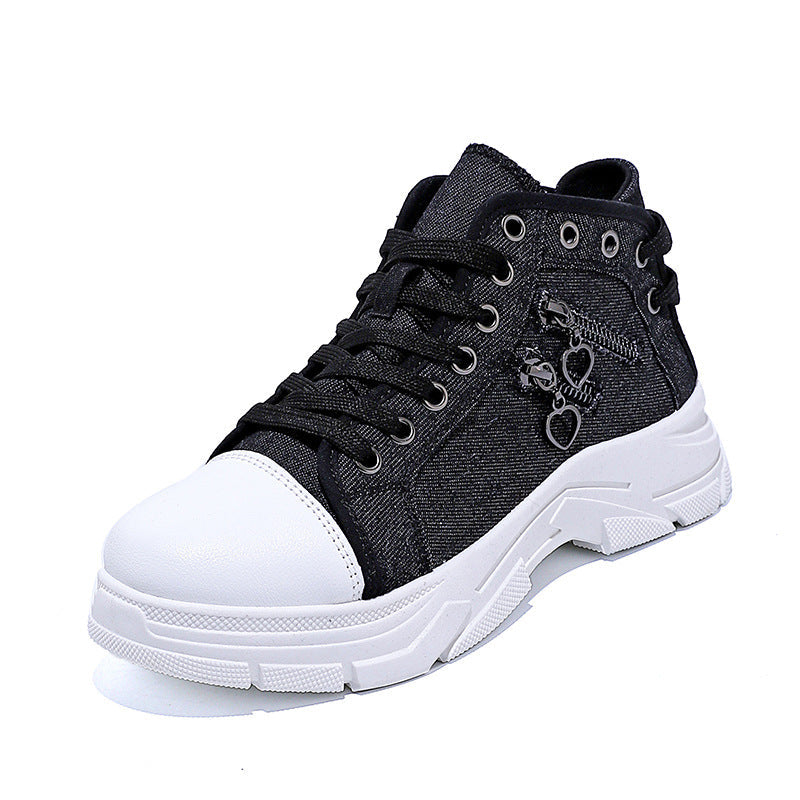 Damen Sneaker Modisch Gewebt Auffällig