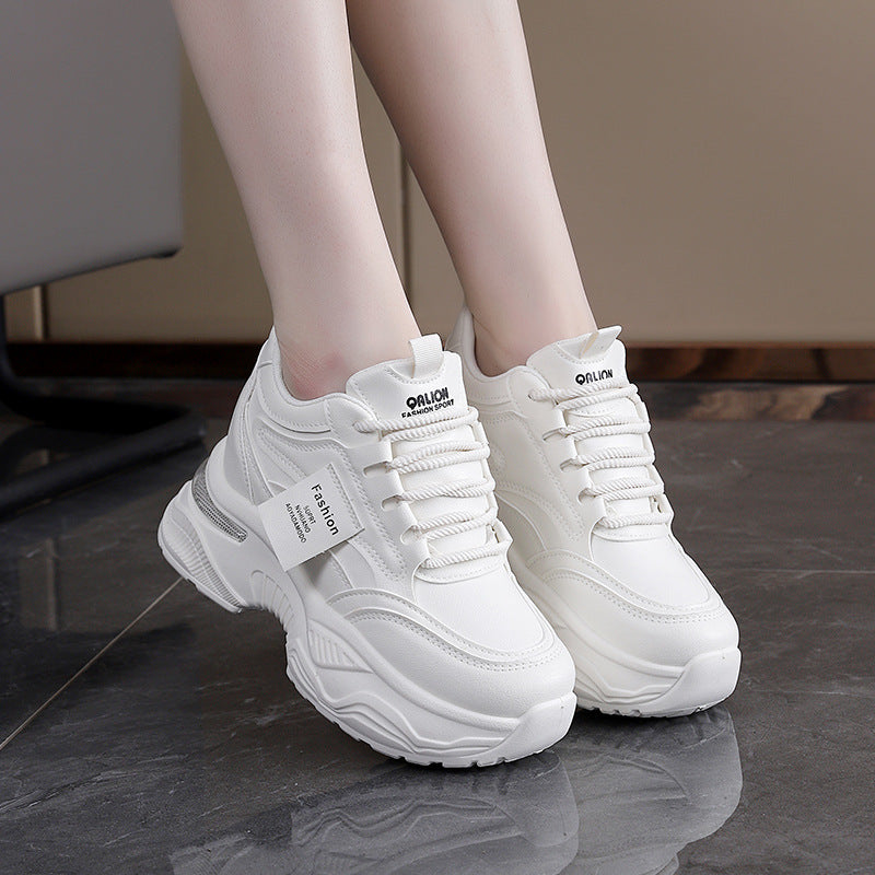 Damen Sneaker Sportlich Chunky Komfort Schuhe