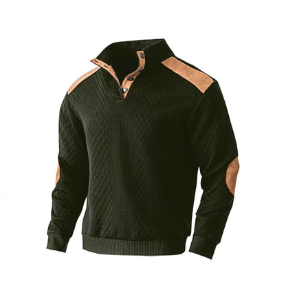 Herren Strickpullover Stehkragen Modern Trendig