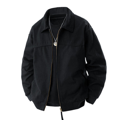Herren Outdoor Jacke Leicht Wasserdicht Mit Taschen