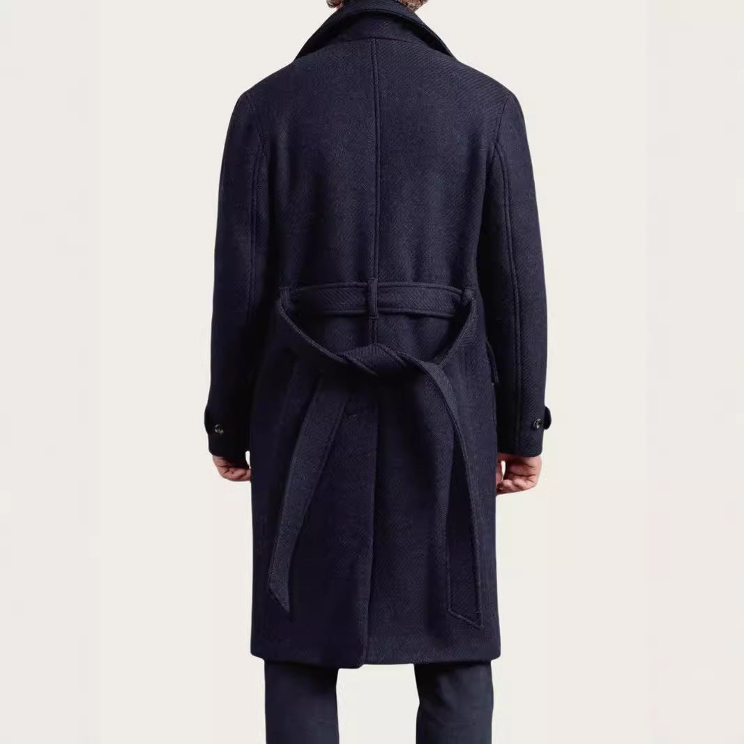 der neue Titel: Elegantner Wool Peacoat Berlin Glamour